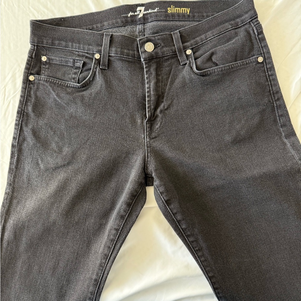 7 For All Mankind Dark Denim Jeans